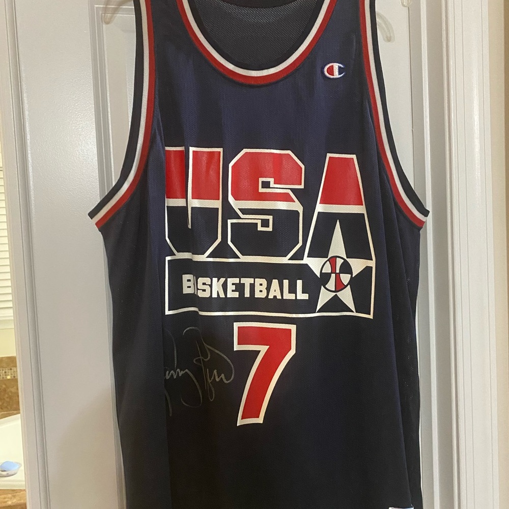 Larry Byrd Signed Jersey - Picture 3 of 3